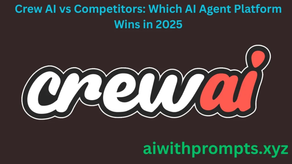 Crew AI vs Competitors: Which AI Agent Platform Wins in 2025